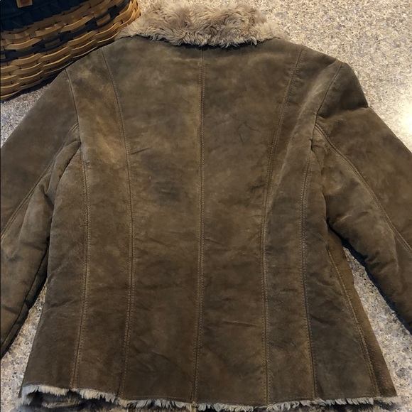 Black Rivet Brown and Tan Suede Jacket M - Picture 15 of 16